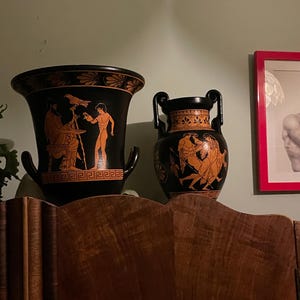 ゼウス神がガニュメデスの花瓶を奪う 古代ギリシャの陶器 同性愛 ゲイ