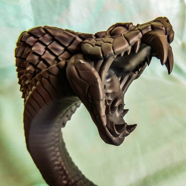 Serpente Gigante Cobra Miniature 3d Compatible With Dungeons -  Norway