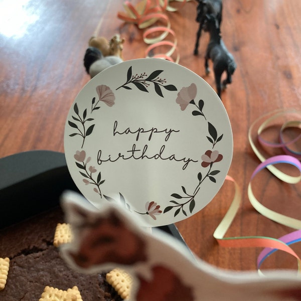 Kinder Geburtstagsdeko Set - 54 Teile Cake Topper & Ballons