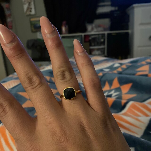 Chicago Black Onyx Signet Ring - Sample 9