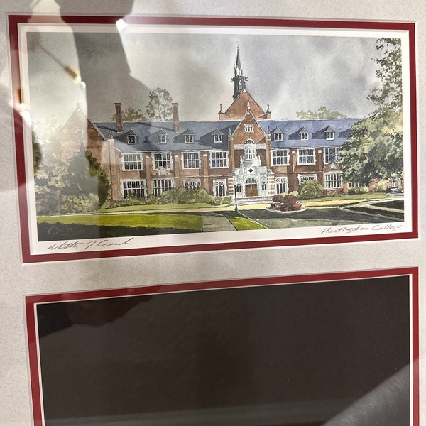 Campus Images Cornice Per Diploma Clemson University Con Litografia - Legno Dorato 18.75x25.75 Pollici, Fatta A Mano USA