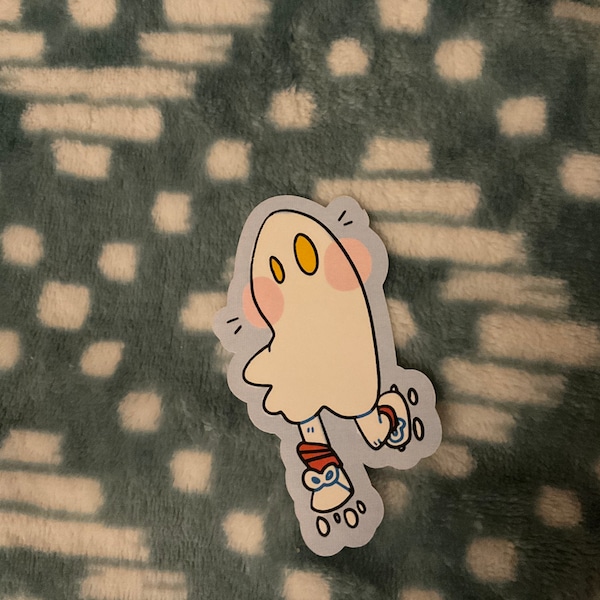Silly Ghost Waterproof Sticker Set! - Etsy