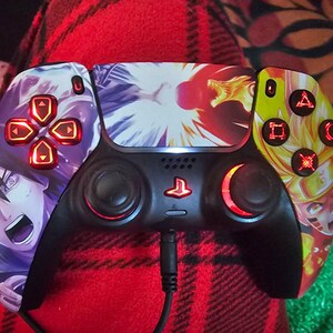 Anime Manga Ninja Rivals -RGB LED - Custom Wireless Controller for