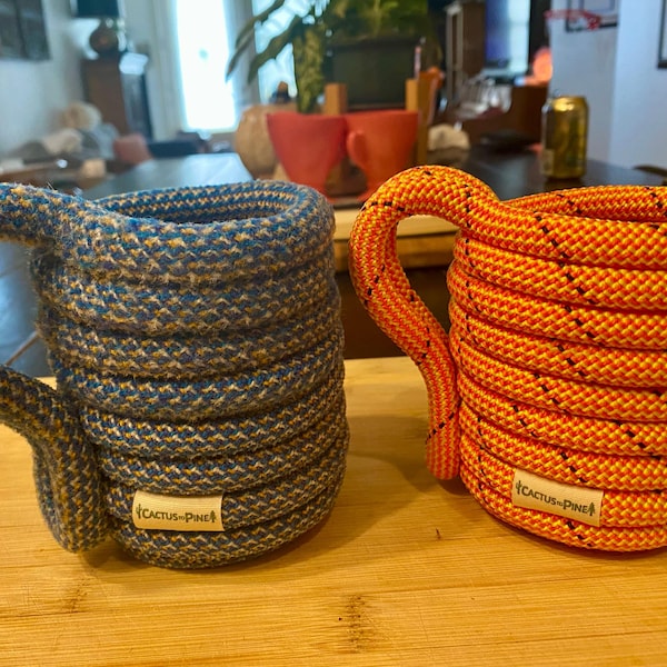 Can Cozie – Handmade From Upcycled Climbing Rope | 3 Sizes Available - Etsy