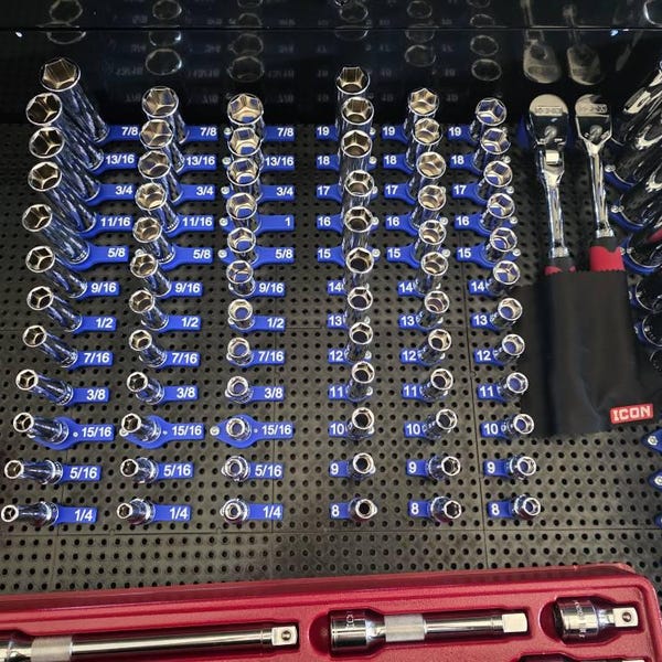 Custom Socket Set Storage Modular Tool Organizer System for Drawers | Custom Socket Organizer ...