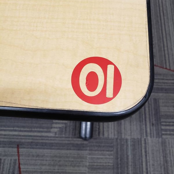 Desk Number Stickers Examples Numbered Desk Decals - Removable for Classroom - Etsy