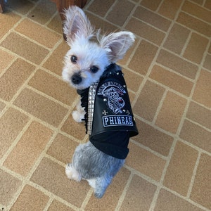 Sons of anarchy dog vest clearance
