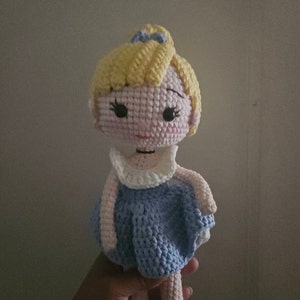 かぎ針編みのプリンセス人形 - ディズニープリンセスあみぐるみ、完成