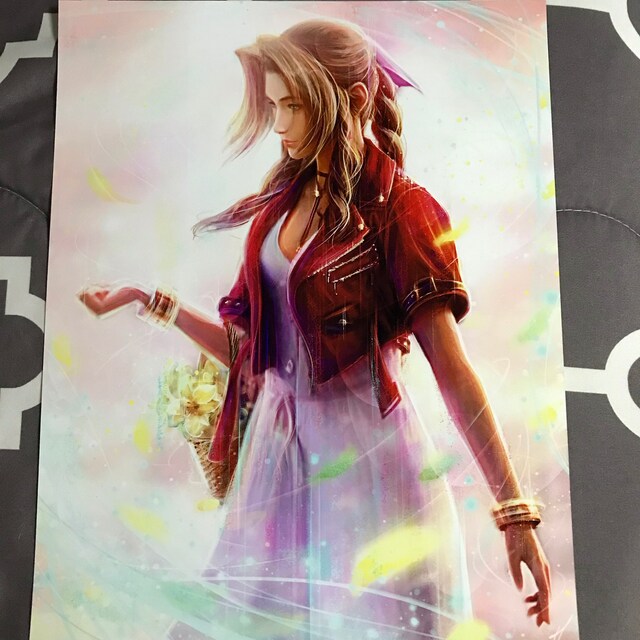 ファイナルファンタジー7 FF7 エアリス 特大ポスター 80×50cm ファイナルファンタジー7 FF7 エアリス 特大ポスター 80×50cm