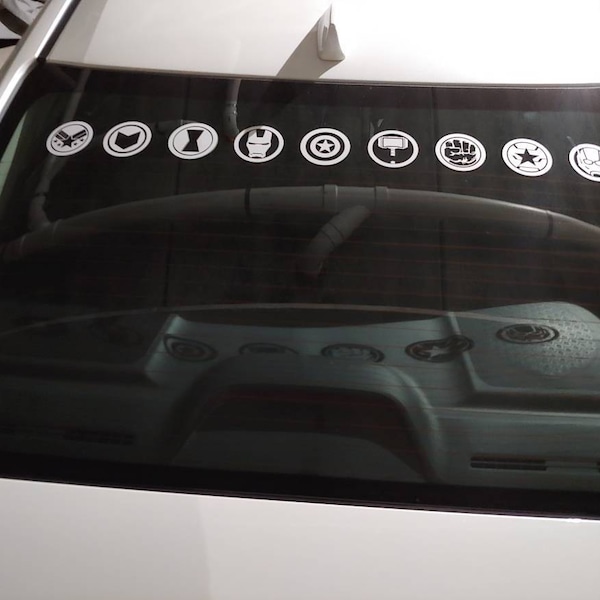 Marvel Avengers Vinyl Decal (26 to Choose From) - Laptop, Car, and ...
