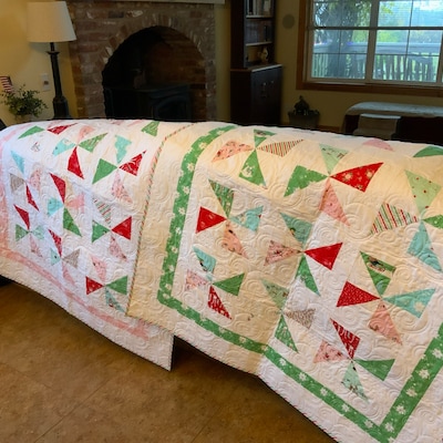Charm Pack Quilt Pattern PDF Easy Quilt Patterns for Beginners Pinwheel ...