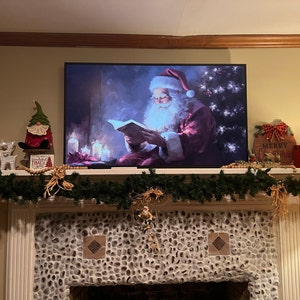 Halloween Frame TV Art Frame TV Art File Ghost Art - Etsy