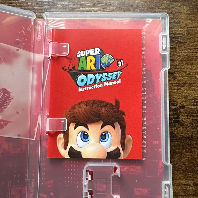 スーパーマリオ オデッセイ マニュアル v2 - Etsy 日本