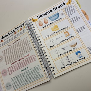 Bundle Kids Recipe Book, Preschool Cookbook Printable, Birthday Gift ...