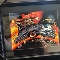 Ms. Krampus Archival PAPER Art Print - Select Size