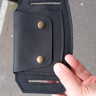 Leather Belt Wallet,leather Belt Pouch,travel Wallet Belt,leather Belt ...