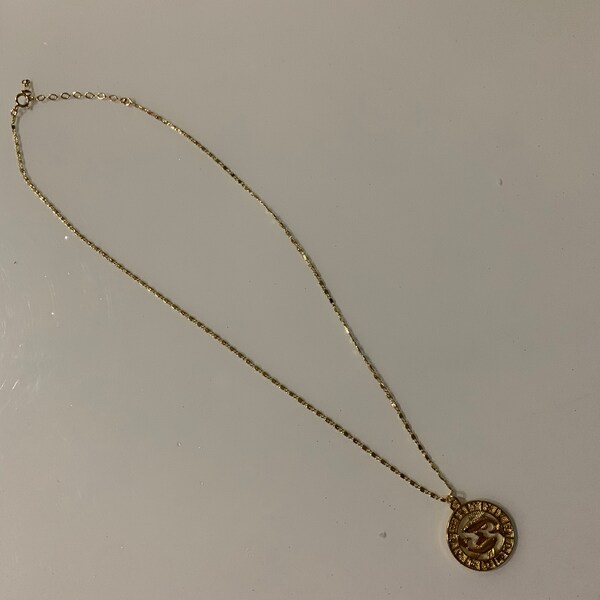Gold Mother Earth Necklace