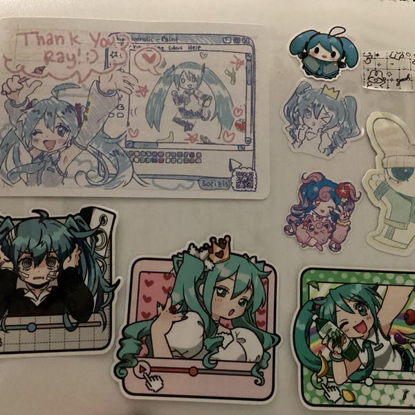 PREORDER Vocaloid Song Stickers Heat Abnormal, Popipo, World's End ...