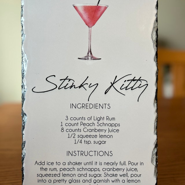 Cocktail Recipe Re-fill Cards – Inklings Paperie