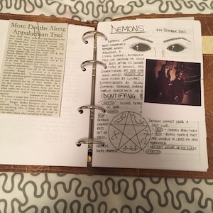 Supernatural John Winchester's Journal | Etsy