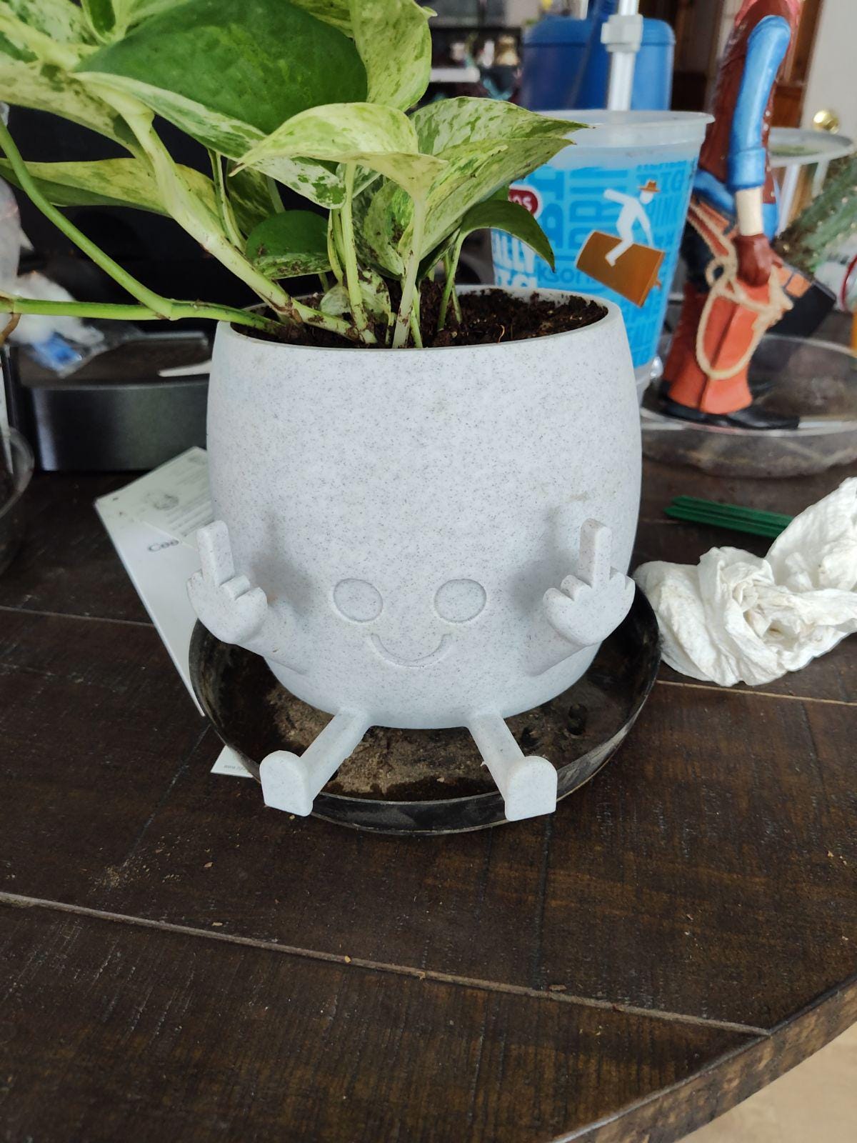 Middle Finger Planter