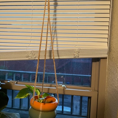 White Ribbed Flower Pot Planter