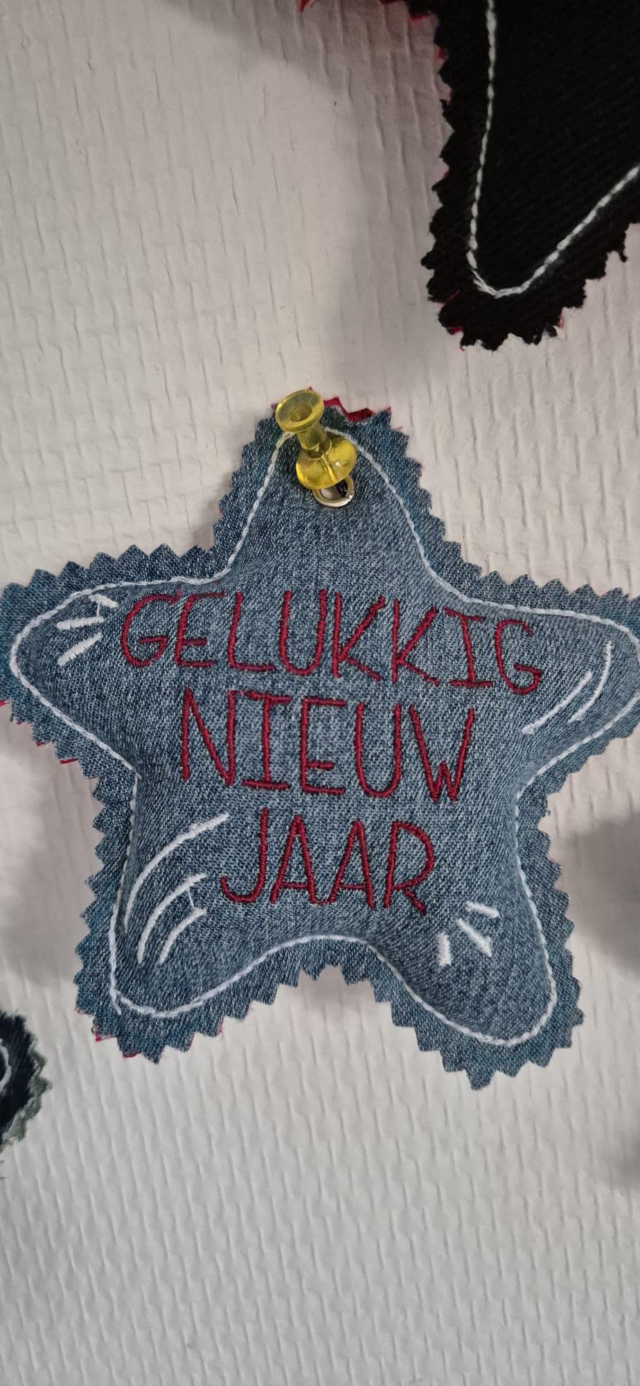 Customer photo for Farmhouse - Mini embroidery font
