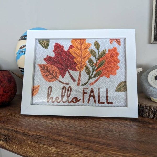 Hello Fall Diamond Art Kit - Etsy