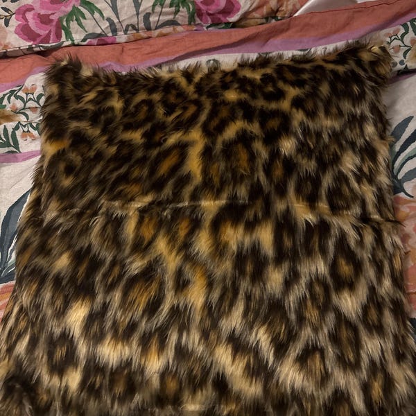 leopard fluff