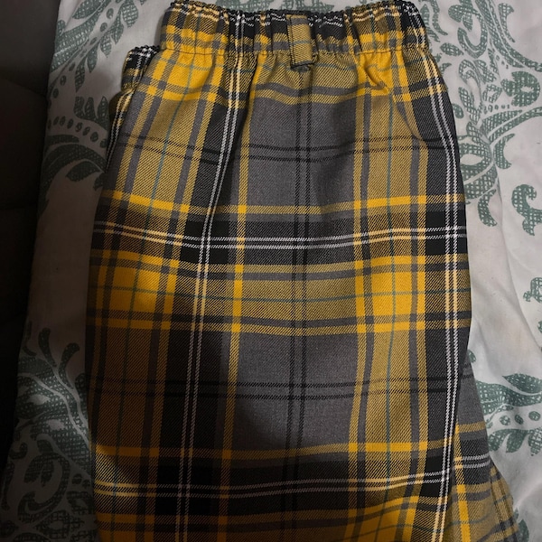 Chalk Stripe Glencheck Skirt main image 1