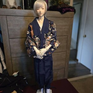 1/3 1/4 1/6 BJD Japanese Kimono Hunting Suit Clothes Doll Clothing