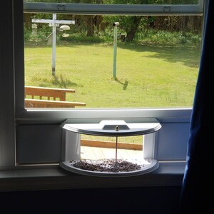 Wing & A Prayer ClearView Window Bird Feeder at