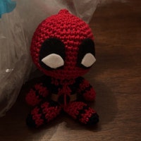 Deadpool Crochet Pattern - Instant Download - Amigurumi Plush Doll ...