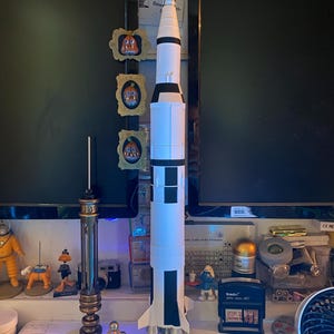 サターンV型ロケット模型セット | 1:200スケール月面ミッション模型