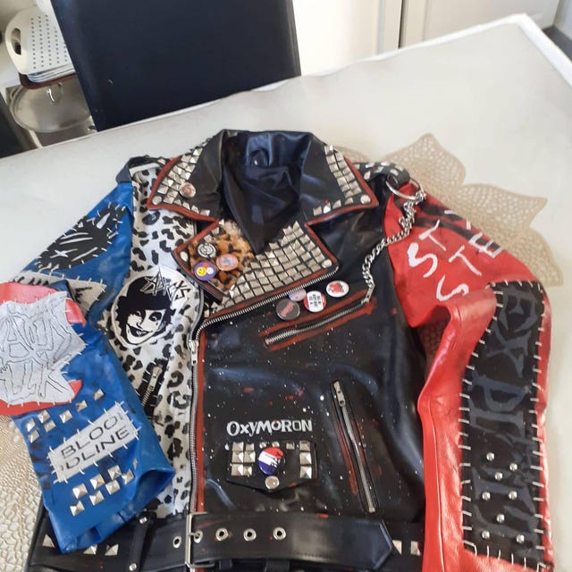 type ma-1”牛革“pin badge“leather jacket Murtaugh Jacket | Highway 21