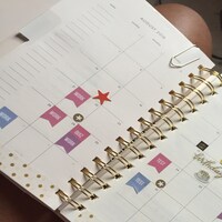 Book Planner Stickers Icon Erin Condren Life Planner Happy Planner ...