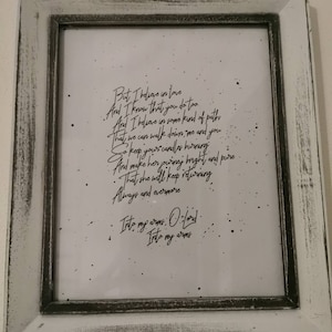 Landslide Fleetwood Mac Lyrics Printable, Fleetwood Mac Lyrics Poster