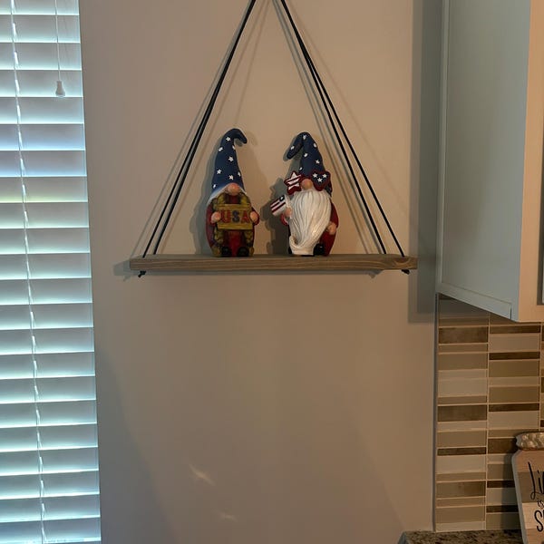 Plant Shelf | Hanging Propagation Rope Shelf | Propagation Station ...