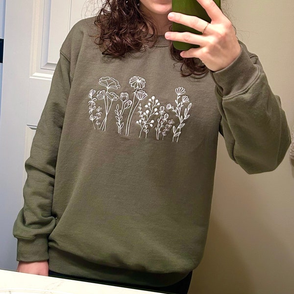 Crewneck Artwork Sweat - Cornflower main image 1