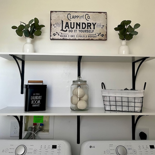 Farmhouse Laundry Sign | Laundry Room Decor| Laundry Room Sign ...
