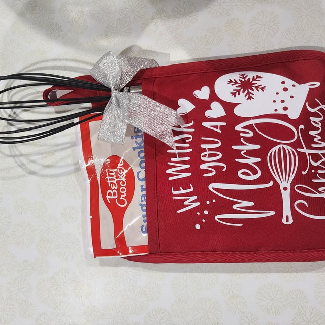 Christmas Pot Rack Baking Kit,christmas Oven Mitts Ornament, Christmas Pot  Holder Baking Kit,kitchen Cooking Baking Gift For Friends Coworker Family