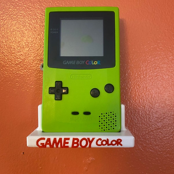 Gameboy Color Game Display Gameboy Color Wall Display - Etsy