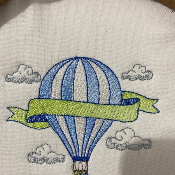 Balloon Embroidery Designs - Hot Air Balloon Embroidery Design Machine ...