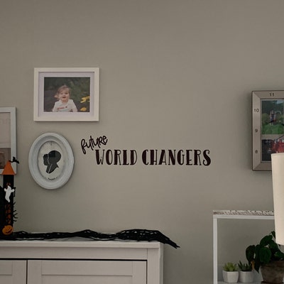Future World Changers Classroom Door Vinyl Wall Decal, Classroom ...