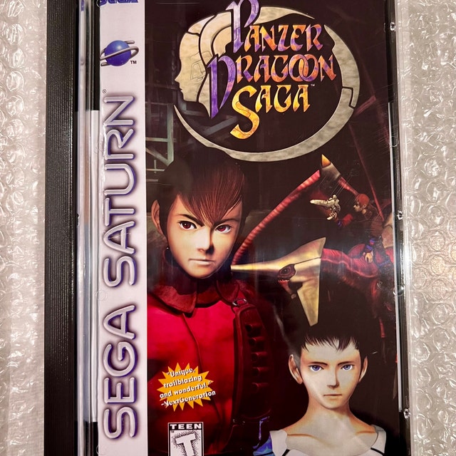 Jeu Panzer Dragoon RPG Pour Sega Saturn - Version Japonaise, Complet Et En Très Bon état