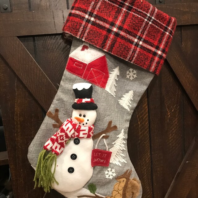 Woodland Santa Snowman Gnomes Personalized Christmas Woodland Santa Snowman Gnomes Personalized Christmas
