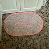 Pattern for Oval Rug, Size of Rug 33x21.6