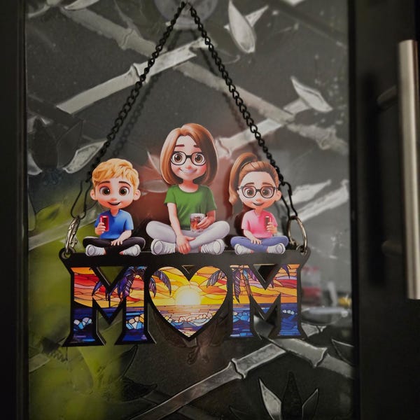 Custom Photo Circle Glass Ornament - Personalized Pet Christmas Memorial Sympathy Gifts For Dogs, Cats - Love You Beyond Time