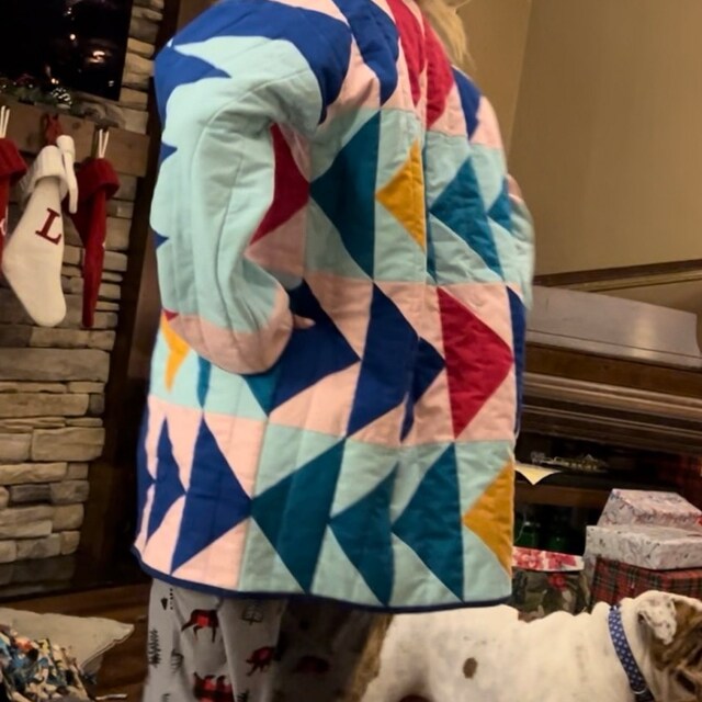 Quilted Jacket Pattern, PATTERNLESS Quilt Coat Tutorial Quilted Jacket Pattern, PATTERNLESS Quilt Coat Tutorial