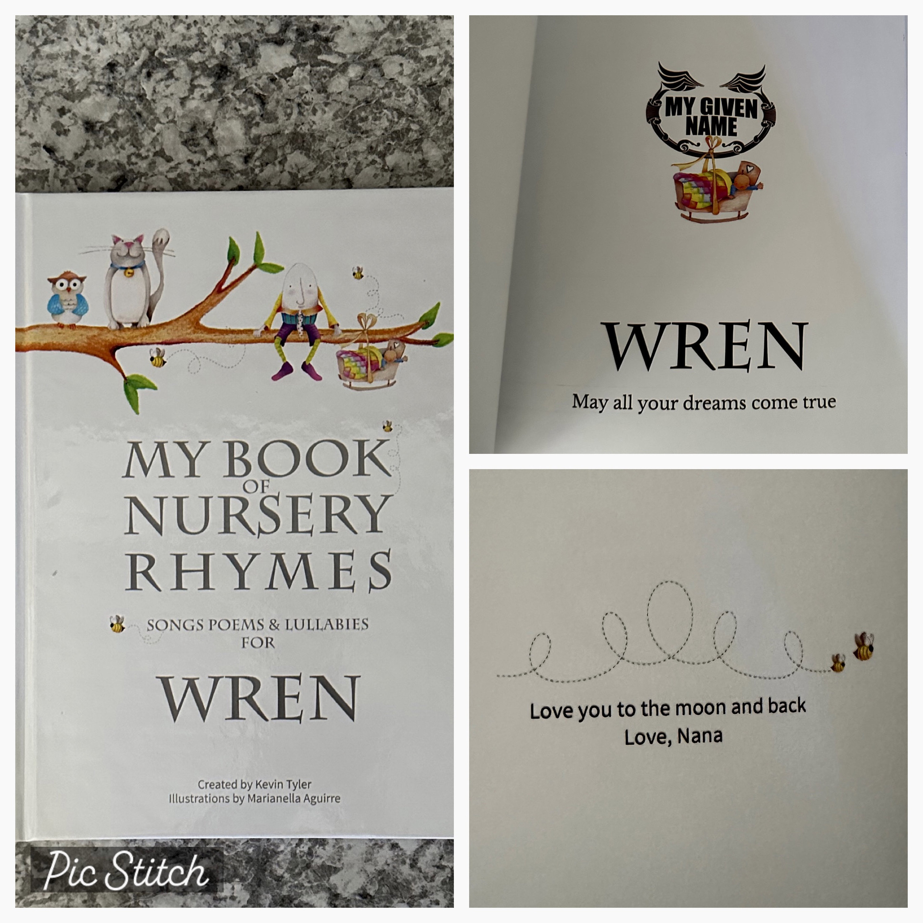 Birthday Gift for Baby, Baby Shower Present, Personalized Gift for Baby, Birthday Book for child, First Birthday Gift, Custom Gift for Baby